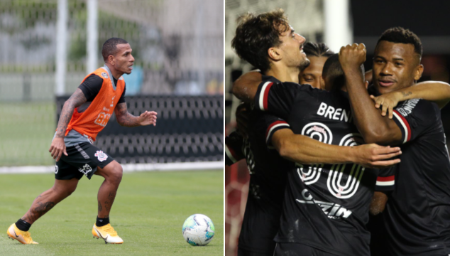 Confira as escalações de Corinthians e São Paulo para o Majestoso de domingo