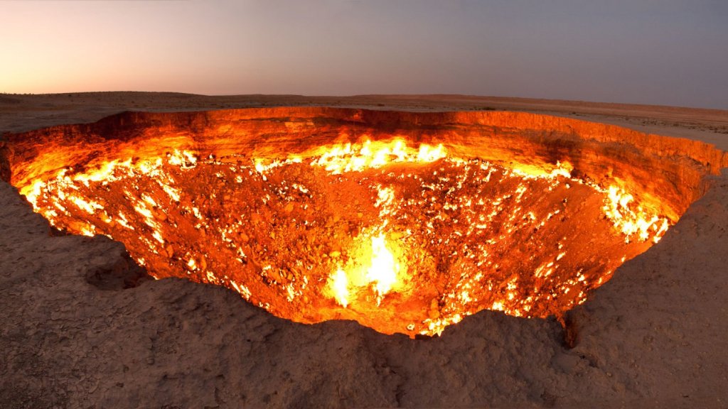 Presidente do Turcomenistão quer fechar famosa ‘Porta do Inferno’; entenda o porquê