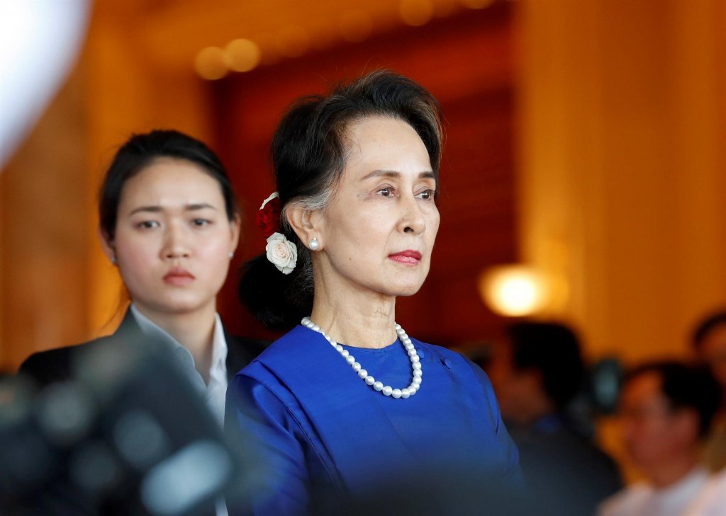 Suu Kyi comparece a tribunal pela primeira vez desde o golpe militar em Myanmar