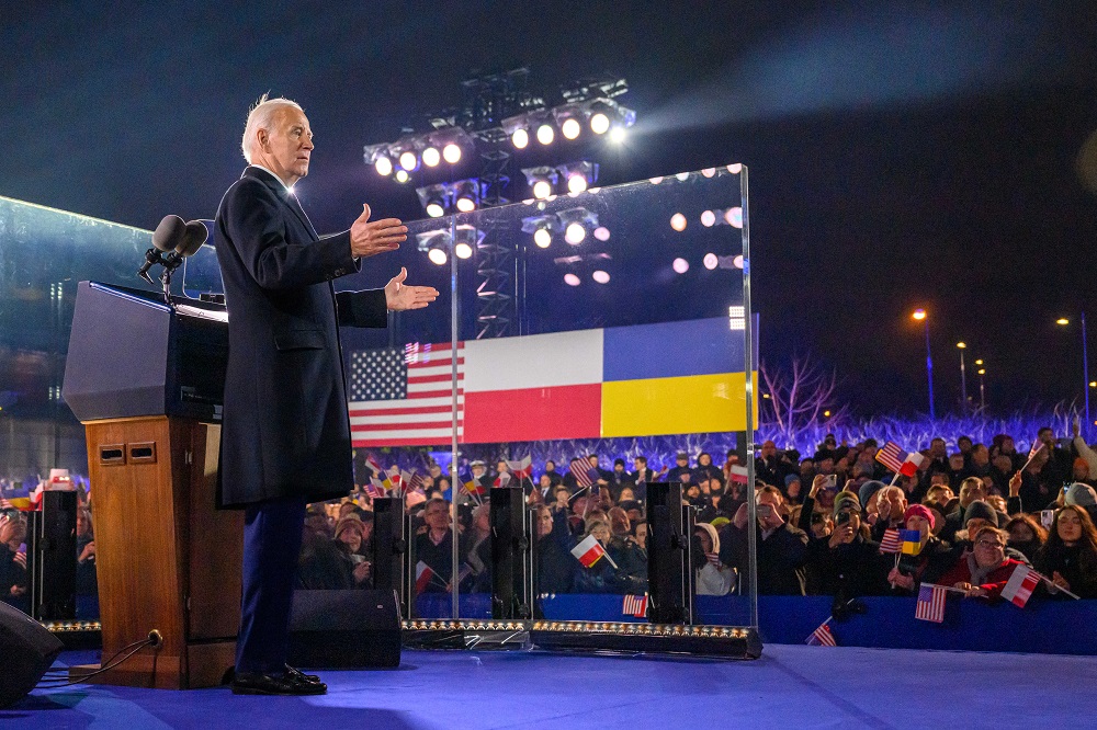 Em visita à Polônia, Biden diz que ‘Otan está mais forte do que nunca’