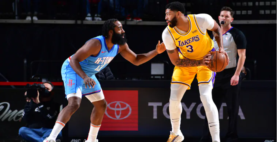 Lakers vencem Rockets e seguem na liderança da NBA; Durant brilha nos Nets