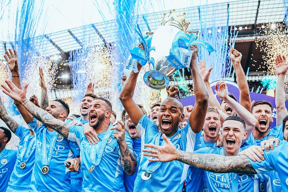 Manchester City vence o Aston Villa com virada histórica e conquista o título do Campeonato Inglês