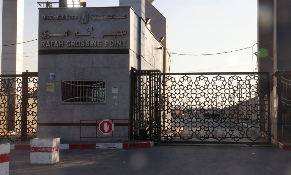 Passagem de Rafah é fechada temporariamente por motivo de segurança