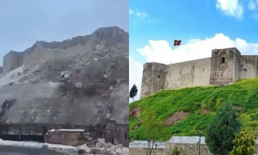 Castelo de 2 mil anos é destruído por terremoto na Turquia; veja vídeo