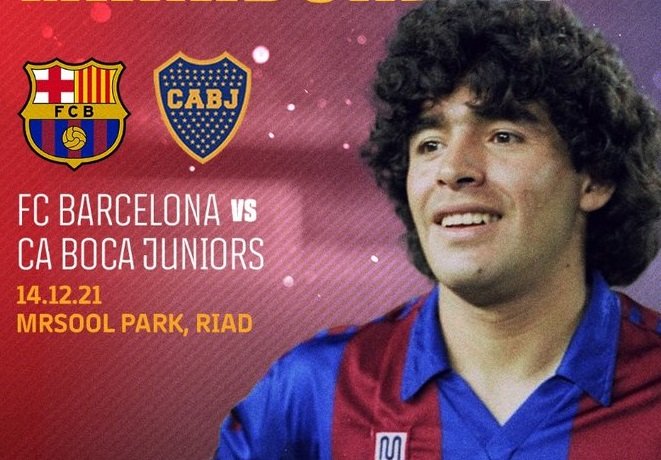 Barcelona e Boca Juniors marcam amistoso para homenagear Maradona 