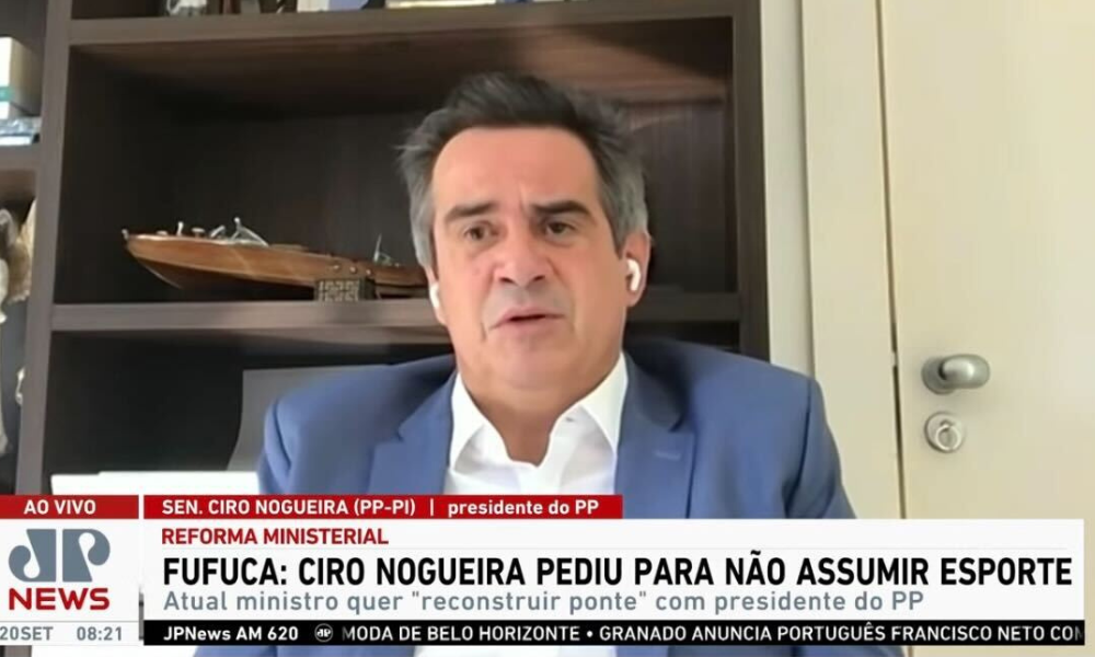 Ciro Nogueira admite ter pedido para Fufuca não assumir Esportes: ‘PP não é independente, é oposição’ 