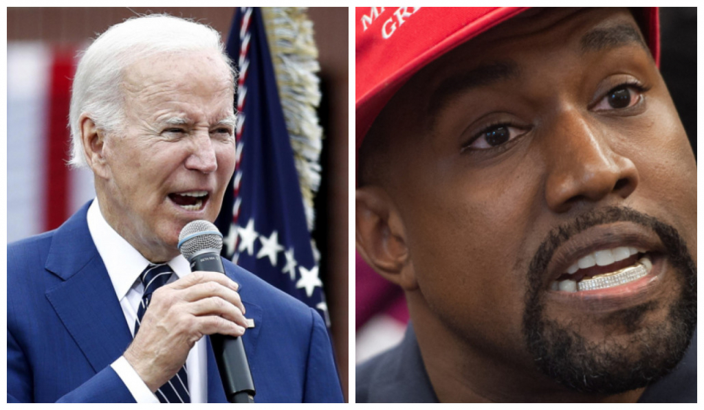 Biden critica Kanye West após rapper elogiar Hitler: ‘Figura demoníaca’