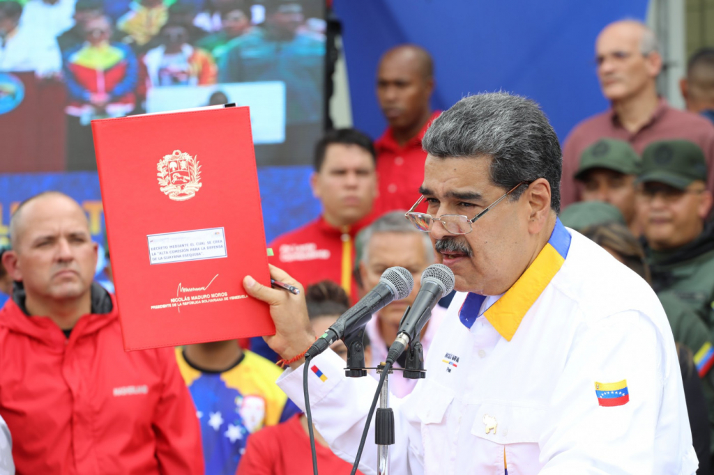 Nicolás Maduro assina decretos para tornar Essequibo um estado venezuelano