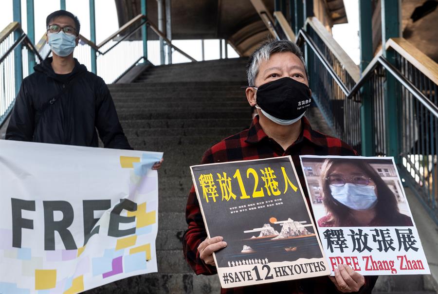 China condena a quatro anos de prisão jornalista que noticiou Covid-19