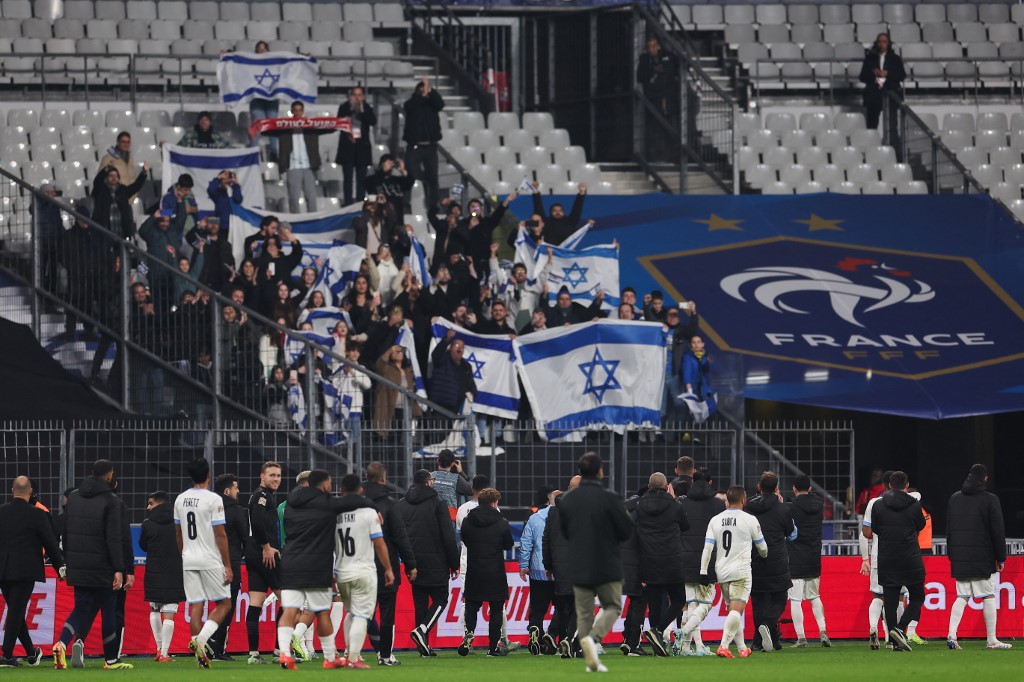 Polícia prende dois torcedores após confusão em França x Israel, pela Liga das Nações 