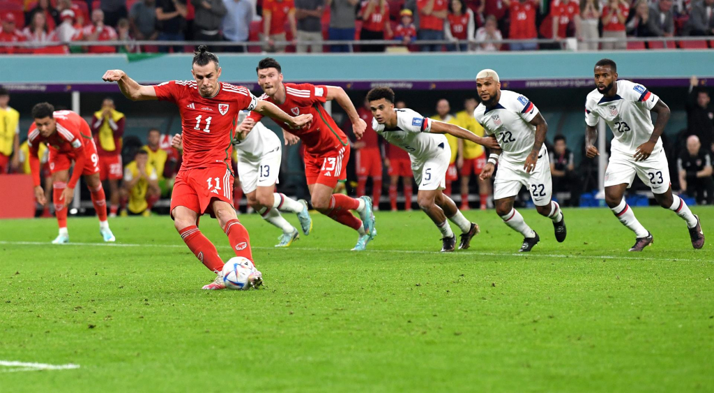 De volta à Copa do Mundo após 64 anos, País de Gales arranca empate com os EUA no Grupo B