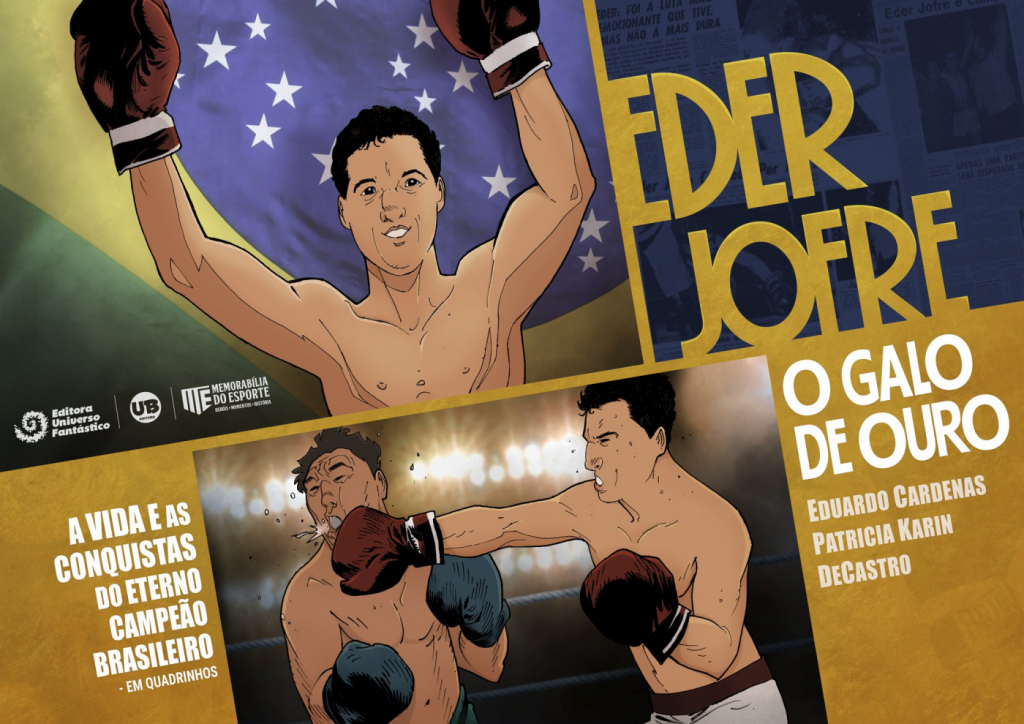 Eder Jofre, Garrincha, Rebeca Andrade e outros ícones do esporte brasileiro vão virar HQ