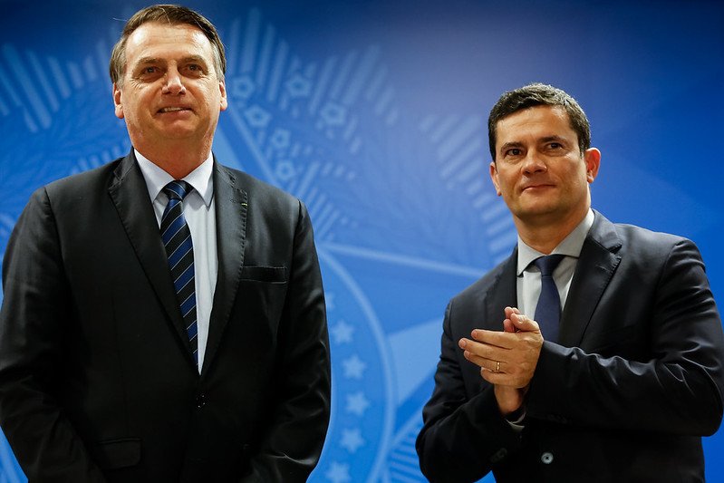 Apenas Moro empata tecnicamente com Bolsonaro em projeção de segundo turno para 2022
