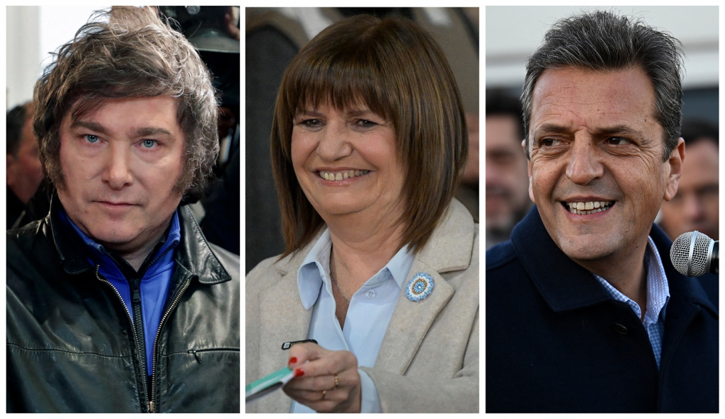 Eleições argentinas devem terminar 1º turno com Milei e Massa na disputa pela presidência