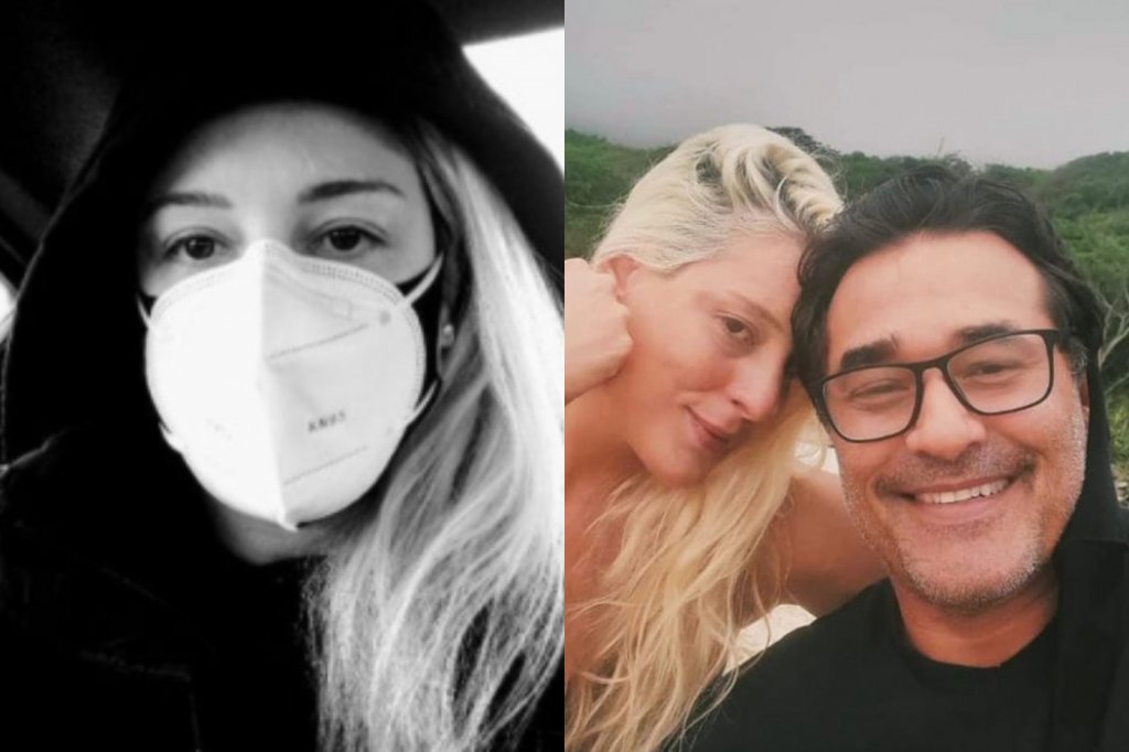 Esposa de Luciano Szafir comenta internação do marido por Covid-19: ‘Tristeza e medo’