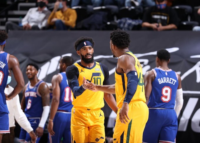 Rodada da NBA: Utah Jazz derrota New York Knicks e soma a nona vitória consecutiva
