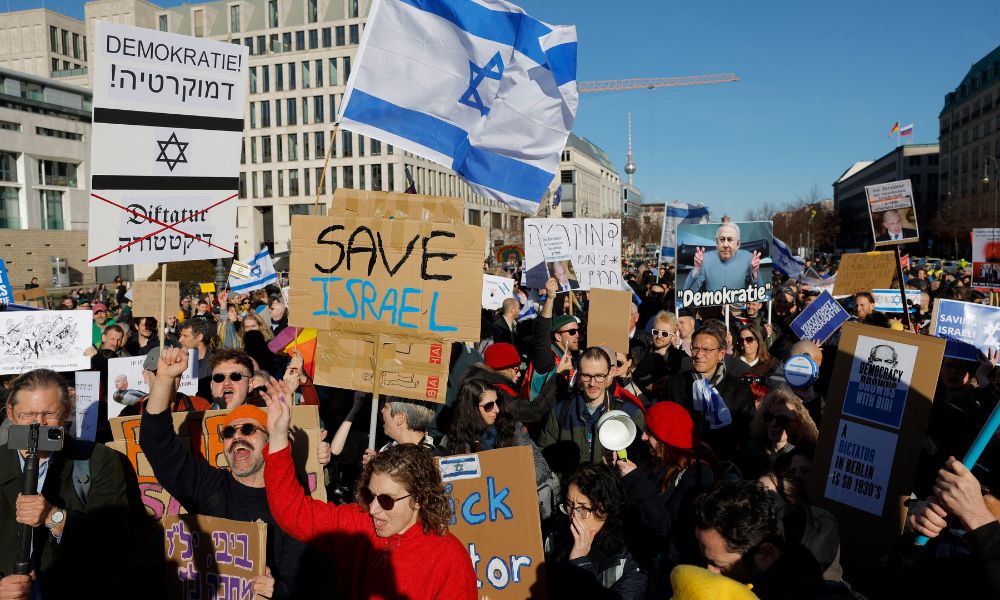 Reforma judicial proposta por Netanyahu desestabiliza Israel, que teme pelo fim da democracia