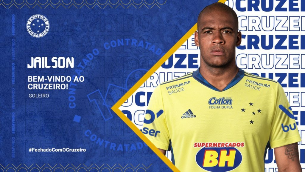 Cruzeiro acerta contratação de goleiro Jailson, ex-Palmeiras, para temporada 2022