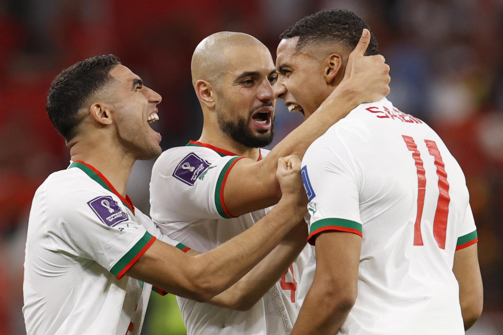 Marrocos vence a Bélgica por 2 a 0 e assume liderança do Grupo F