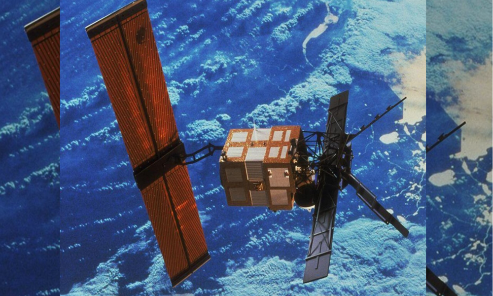 Antigo satélite de observação cai na Terra