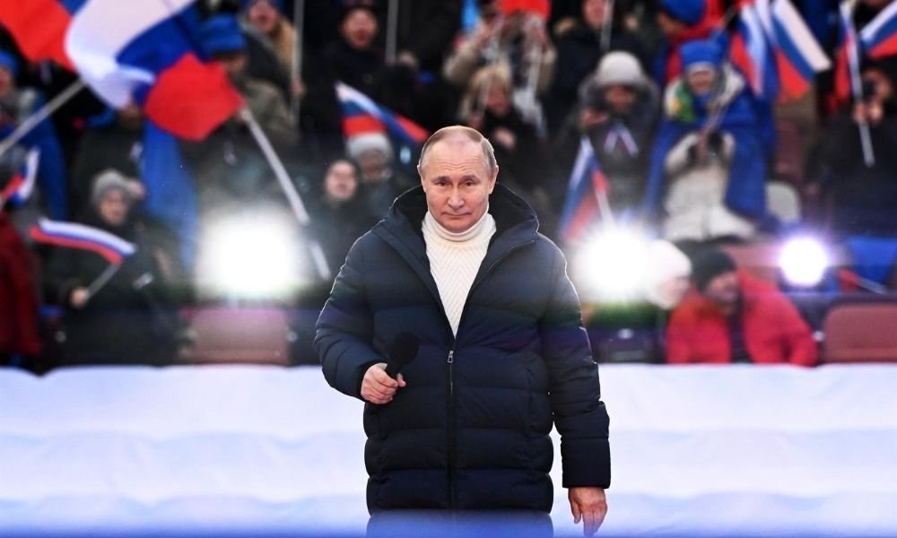 Putin desaparece repentinamente durante discurso televisionado