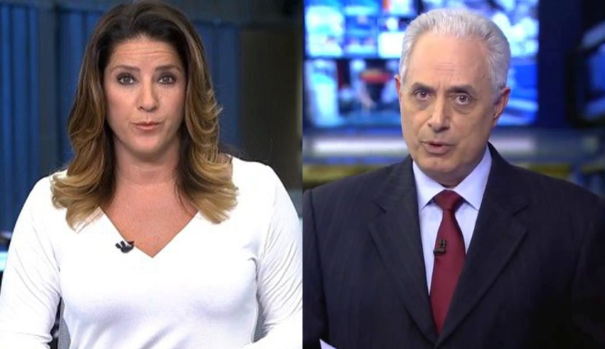 Christiane Pelajo esclarece se brigou com William Waack nos bastidores da Globo