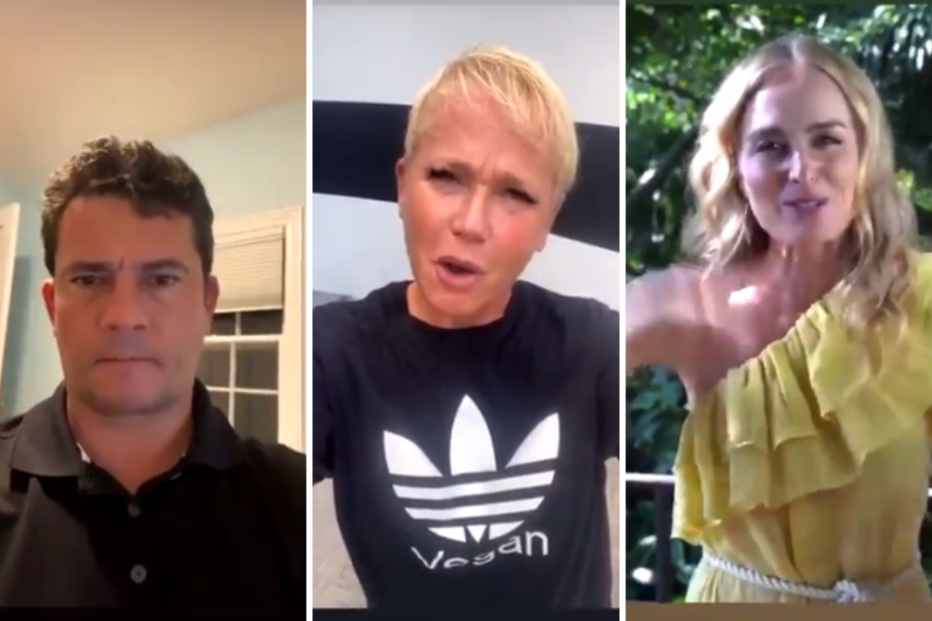 De Moro a Xuxa: Famosos gravam vídeos de apoio a calouros da FGV depois de engano