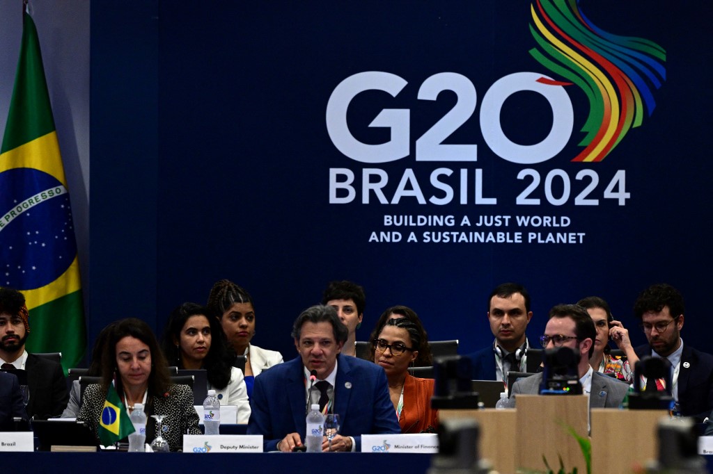 No G20, Haddad diz que taxar super ricos é prioridade para Brasil 