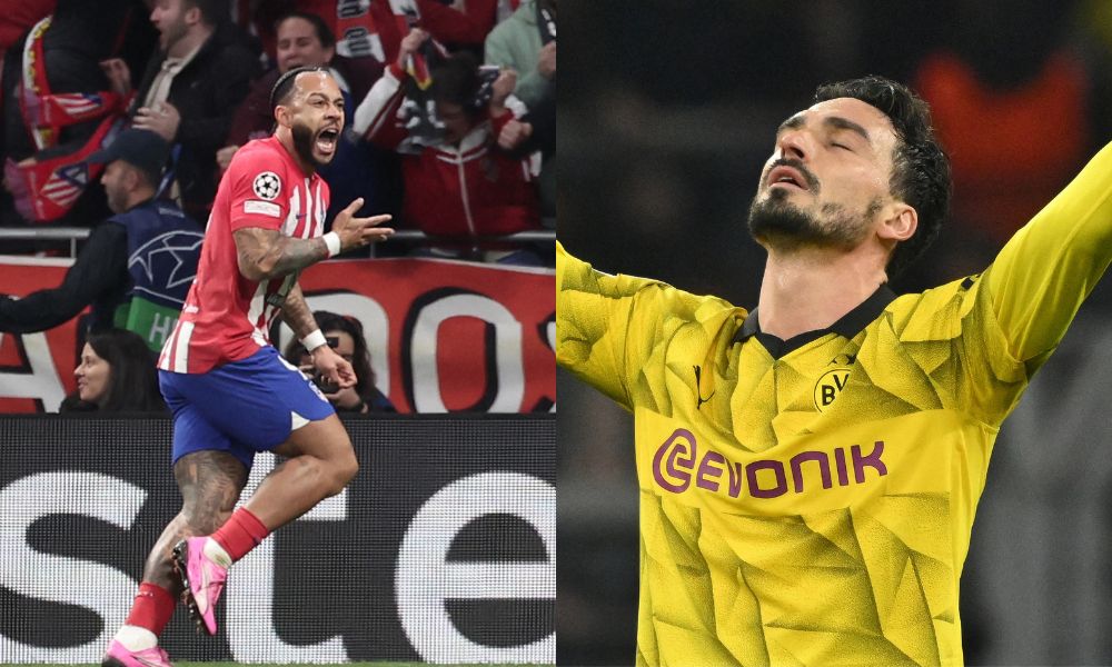 Atlético de Madrid e Borussia Dortmund vencem e avançam na Champions League