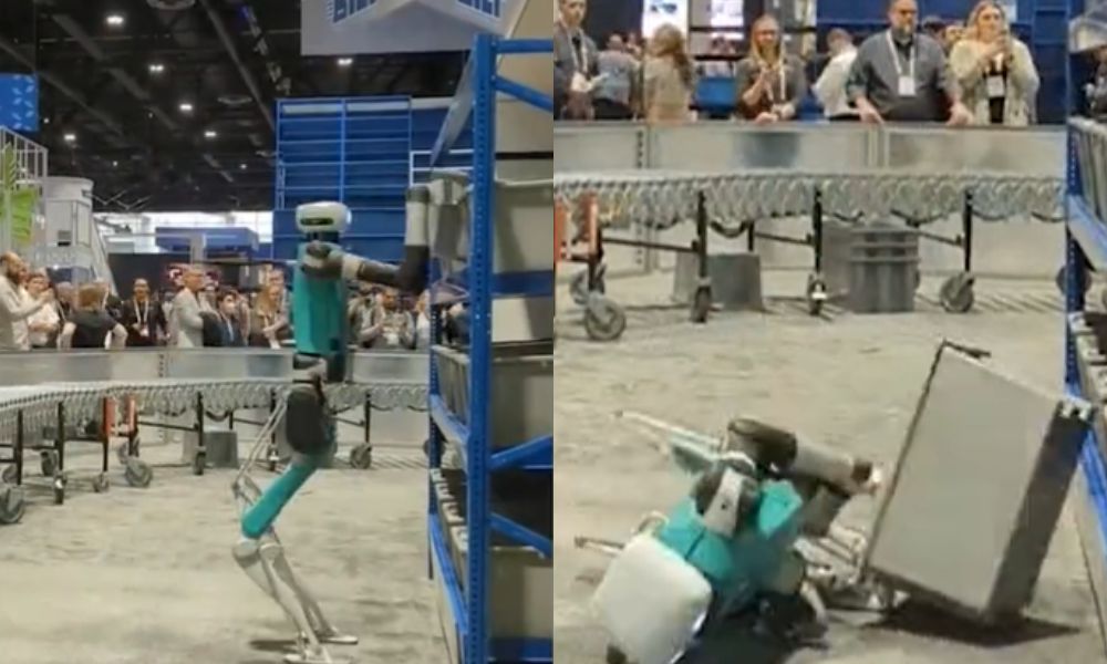 Robô desmaia após trabalhar por 20 horas sem parar; veja vídeo