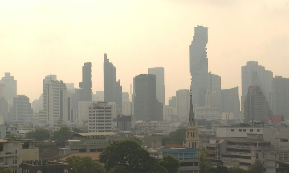 Cerca de 200 mil pessoas na Tailândia vão parar no hospital em uma única semana por causa da poluição