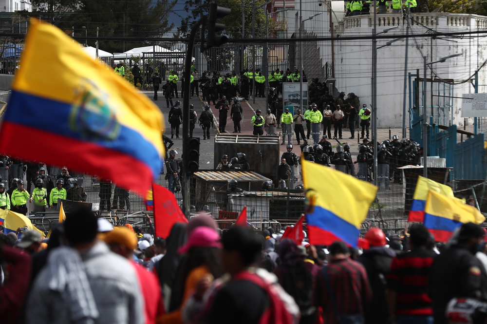 Protestos no Equador já duram mais de duas semanas e causaram mais de R$ 500 milhões em prejuízos