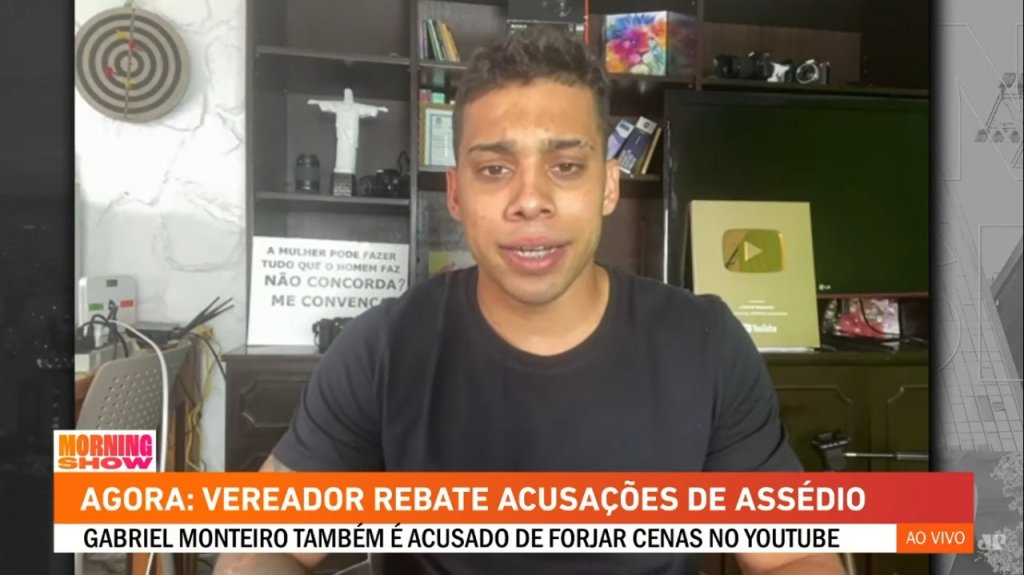 Gabriel Monteiro rebate acusações de crimes sexuais: ‘Não sou estuprador, tenho provas’