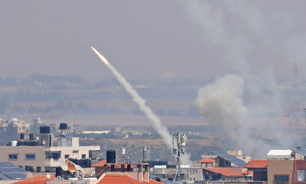 Cinco foguetes são disparados da Faixa de Gaza em direção a Israel