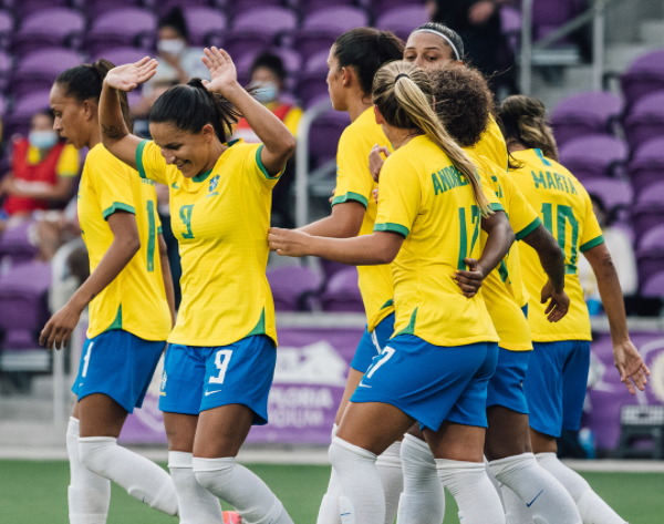 Brasil estreia com vitória contra a Argentina no Torneio She Believes