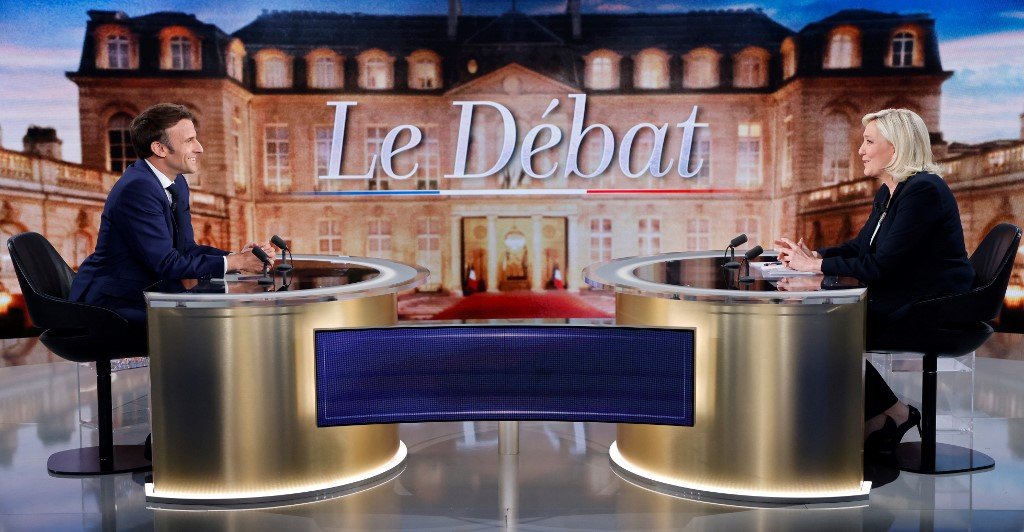 Macron e Le Pen entram em choque sobre Rússia, UE e véu islâmico em debate antes do 2º turno na França