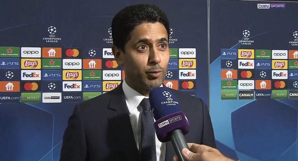 Nasser Al-Khelaifi está empolgado com o ‘novo’ PSG: ‘Sentimos que algo mudou’