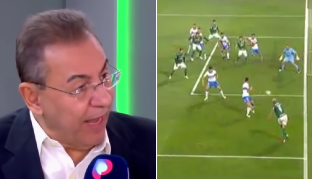 Flavio Prado vê Palmeiras beneficiado pela arbitragem contra a U. Católica: ‘Muito esquisito’