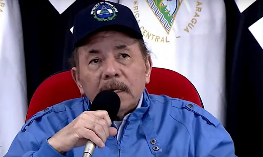 Daniel Ortega expressa solidariedade a Putin após ataque contra o Kremlin