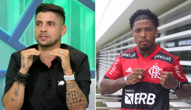 Cicinho rebate Marinho e diz que Santos é maior que o Flamengo: ‘É o time do Rei Pelé’
