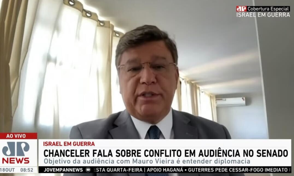 Senado vai questionar o chanceler Mauro Vieira por que o Brasil se aproximou do Irã, diz Carlos Viana