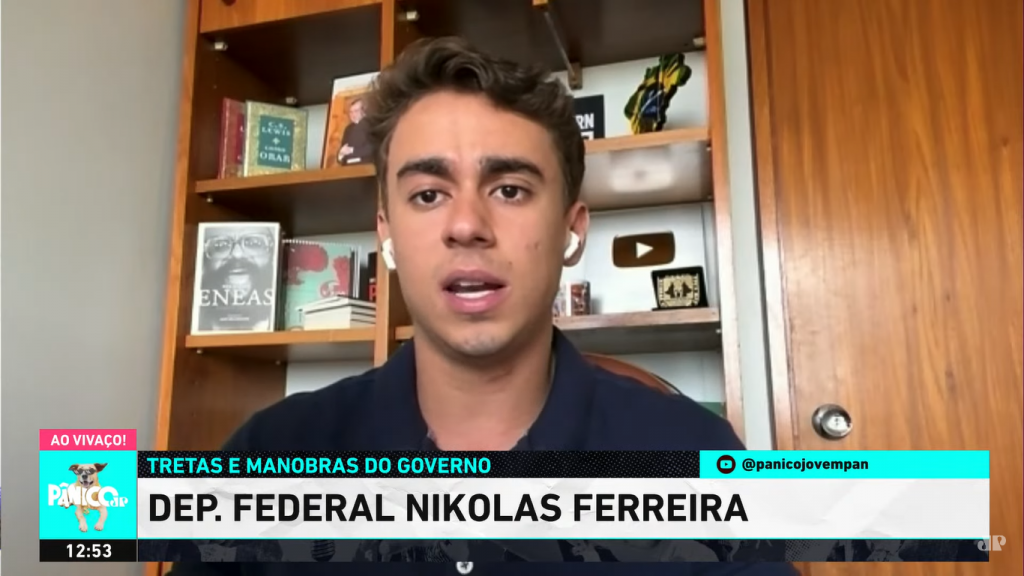 Nikolas Ferreira critica Pacheco por adiamento de abertura da CPMI do 8 de Janeiro: ‘Postura lamentável’