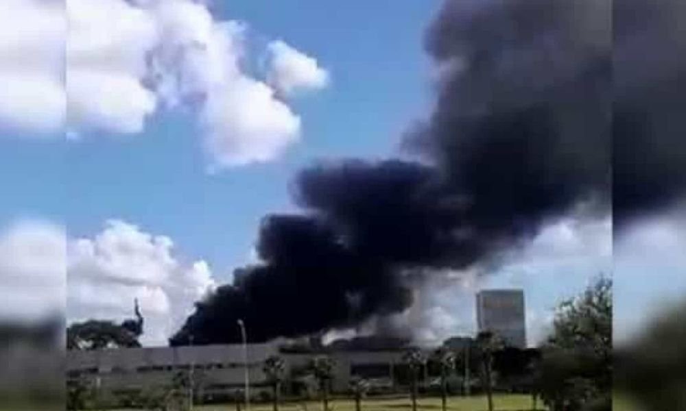 Incêndio atinge prédio anexo do Palácio do Planalto