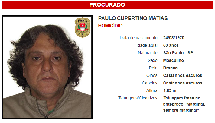 Polícia prende Paulo Cupertino, acusado de matar o ator Rafael Miguel há três anos