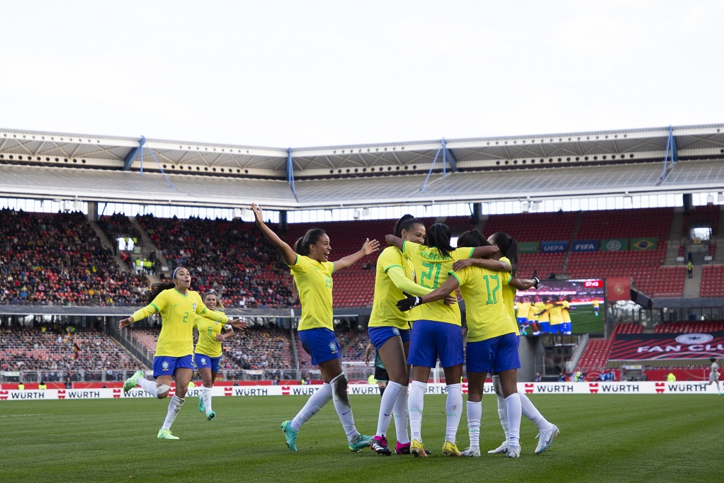 Brasil vence Alemanha no último grande teste antes da Copa do Mundo Feminina 2023