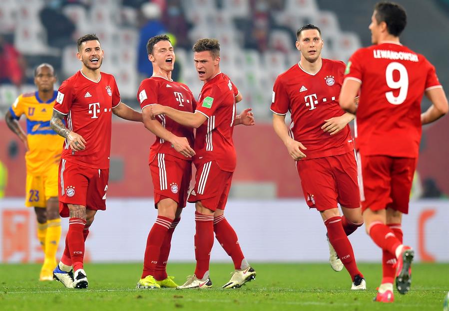 Bayern de Munique vence o Tigres por 1 a 0 e conquista o tetra no Mundial de Clubes 