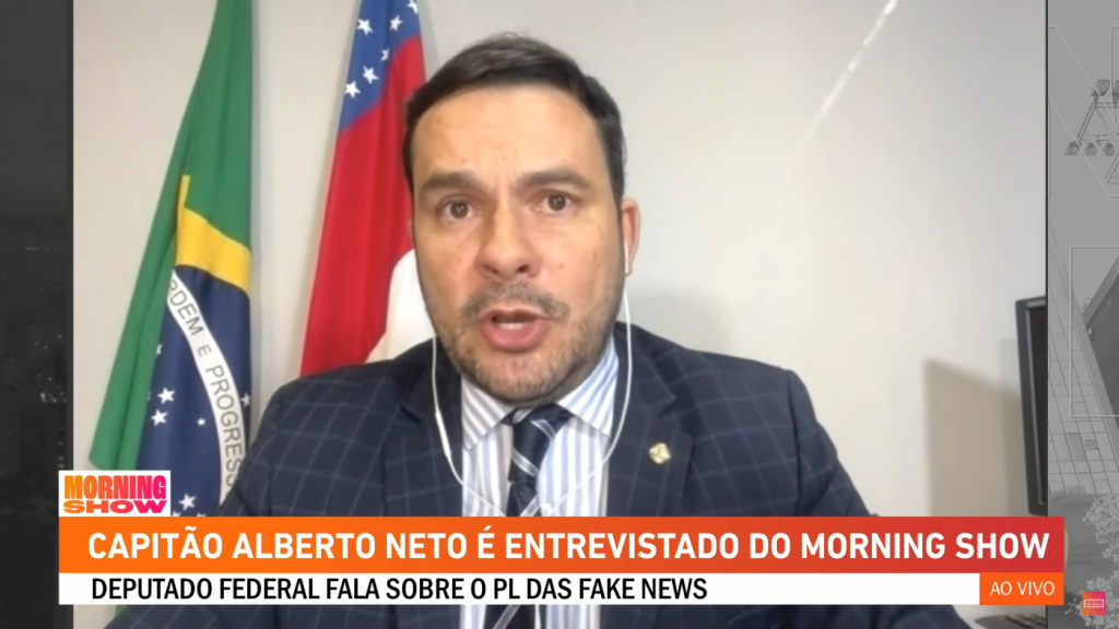 Deputado Alberto Neto diz que PL das Fake News prejudicará milhares de empregos: ‘Daqui a pouco o Instagram vai ser pago’