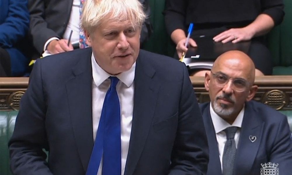 Boris Johnson afirma que não vai renunciar ao cargo de primeiro-ministro