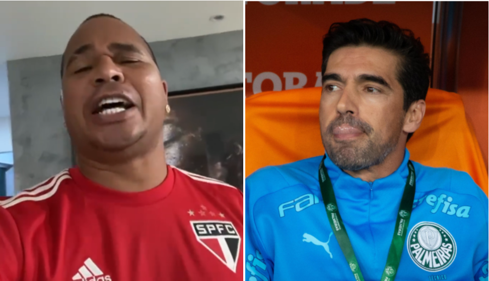 Ídolo do São Paulo, Aloísio Chulapa critica ‘choro’ de Abel Ferreira e dispara: ‘Se quiser, empresto as 3 taças do Mundial’ 
