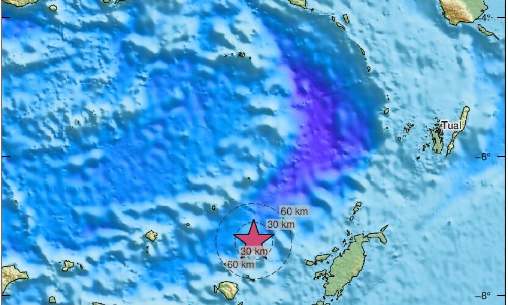 Terremoto de magnitude 7,6 atinge litoral da Indonésia